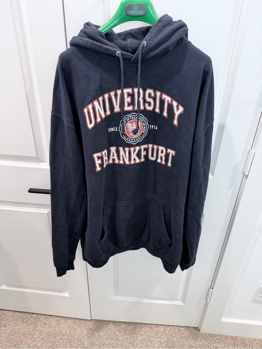 University Frankfurt Pullover Hoodie - Navy